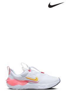 Nike ein White Easy On / Off Run Flow Trainers (C65438) | £60