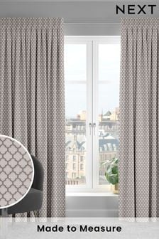 Silver Bramhall Made To Measure Curtains