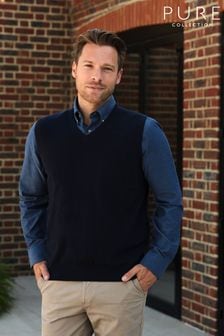 v neck jumper sleeveless