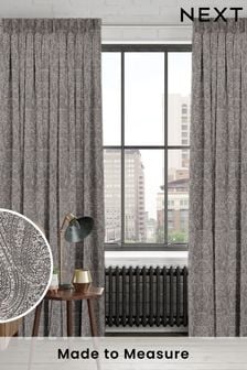 Grey Elias Made To Measure Curtains