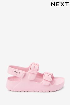 Pink Double Buckle Sandals (C67634) | £9 - £11