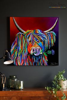 Steven Brown Art Red Lizzie McCoo Large Canvas Print