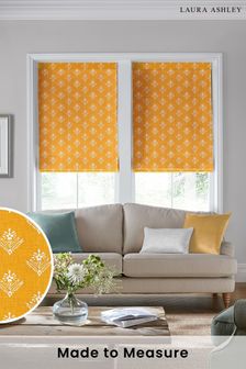 Yellow Lady Fern Made To Measure Roman Blinds