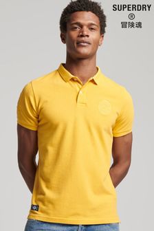 Superdry Yellow Vintage Superstate Polo Shirt
