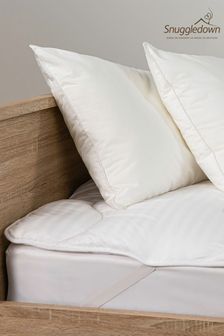 Snuggledown White Soft Touch Cover Anti Allergy White Mattress Topper (C72647) | £36 - £52