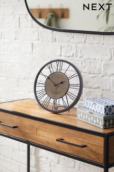 Grey Faringdon Mantel Clock (C76182) | £28