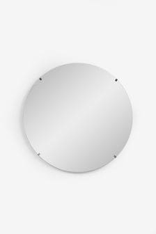 Jasper Conran London Clear Circle Clip Mirror