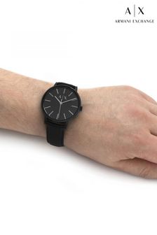 Armani Exchange Gents Cayde Black Smart Watch (C77185) | £139
