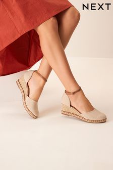 Neutral Regular/Wide Fit Forever Comfort® Closed Toe Wedges (C77933) | £42