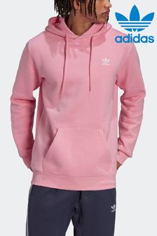 adidas Originals Pink Adicolor Essentials Trefoil Hoodie