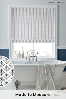 Blue Lady Fern Made To Measure Roman Blinds