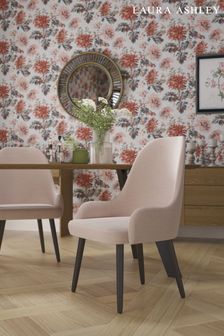 Laura Ashley Blush Pink Ammanford Pair Of Dining Chairs (C79299) | £395