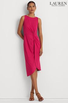 Lauren Ralph Lauren Jilfina Stretch Wrap Skirt Dress (C81058) | £179