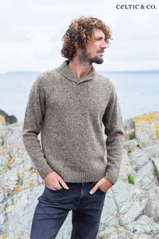 Buy Men's Jumpers Shawl Neck Knitwear 