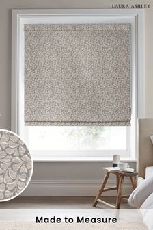 Brown Maidenhair Woven Made To Measure Roman Blinds