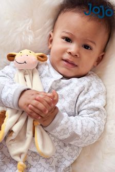 JoJo Maman Bébé Yellow Giraffe Comforter (C86427) | £13