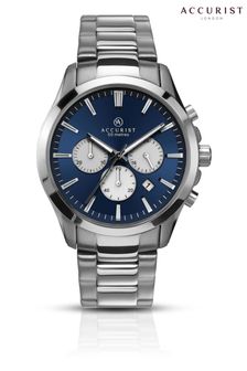 Accurist Mens Silver Chronograph Watch