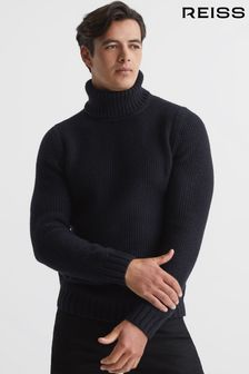 Roll Neck Jumpers | Mens Plain Roll 