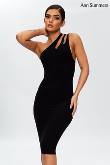 Ann Summers Asymmetric Zynnia Black Dress (C91548) | £22