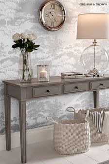 Graham & Brown White Meadow Frost Wallpaper