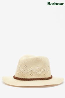 Barbour® Cream Flowerdale Trilby Hat (C93978) | £40