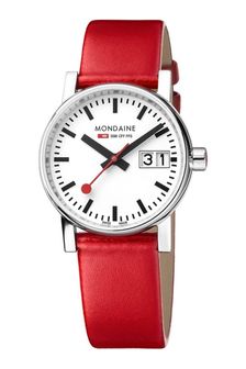 Mondaine Ladies Swiss Railways White Evo2 Watch (C95783) | £229