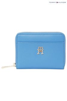 Tommy Hilfiger Blue Zip Around Wallet