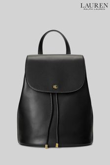 Lauren Ralph Lauren Winny Smooth Leather Logo Backpack (C96956) | £349
