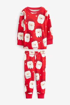 Red Santa Christmas Pyjamas (9mths-16yrs) (C97639) | £12 - £15