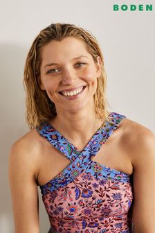 Boden Pink Positano Hotchpotch Swimsuit