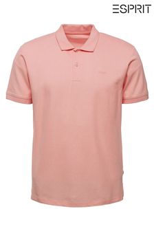 Esprit Pink Short Sleeves Polo Shirt