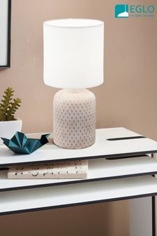 Eglo Cream/White Bellariva Table Lamp (CT6949) | £22