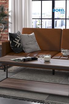 Queer Eye Natural Weathered Oak Woodgrain Finish Quincy Coffee Table (D04153) | £110