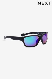 Black Sporty Sunglasses (D08202) | £7 - £8