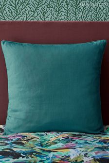 Harlequin Green Dance Of Adornment Pillowcase