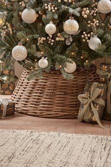 Cox & Cox Natural Rattan Christmas Tree Ring (D19688) | £60