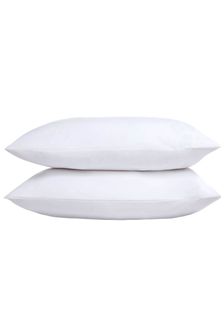 TLC Set of 2 White 5* 480 Thread Count Pillowcases