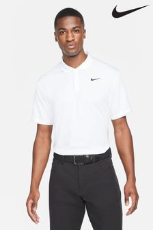 Nike White Victory Golf Polo Shirt (D21865) | £40