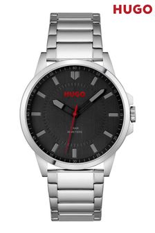 HUGO Gents Silver Tone #FIRST Watch (D22794) | £119