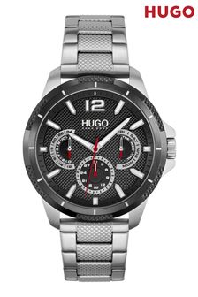 HUGO Gents Silver Tone Watch (D22838) | £199