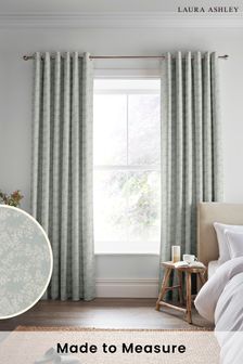 Sage Burnham Woven Made To Measure Curtains