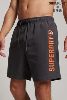 Superdry Grey Code Core Sport Swim Shorts (D25531) | £35