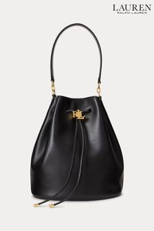 Lauren Ralph Lauren Andie Leather Drawstring Bag (D27550) | £349