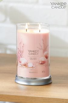 Yankee Candle Signature Large Tumbler Scented Candle, Pink Sands