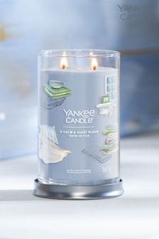 Yankee Candle Signature Large Tumbler Scented Candle, A Calm & Quiet Place