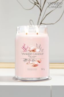 Yankee Candle Signature Large Jar Scented Candle, Pink Sands