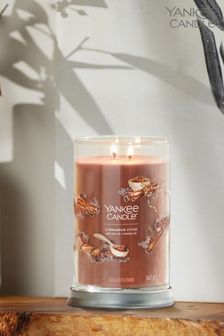 Yankee Candle Signature Large Tumbler Scented Candle, Cinnamon Stick