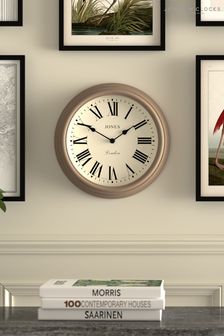 Jones Clocks Stone Grey Venetian Wall Clock