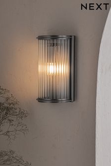 Pewter Grey Hertford Outdoor And Indoor (Including Bathroom) Wall Light (D36202) | £45