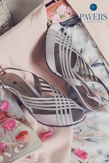 Buy Women's Silver Pavers Footwear Online | Next UK